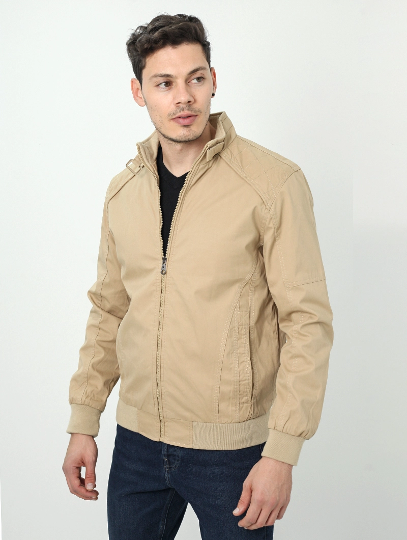 Blouson col montant
